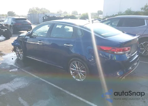 2018 Kia Optima Sxl из США, поврежденный, VIN 5XXGV4L28JG202489